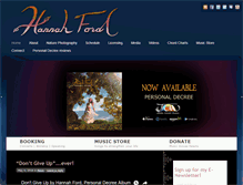 Tablet Screenshot of hannahford.com